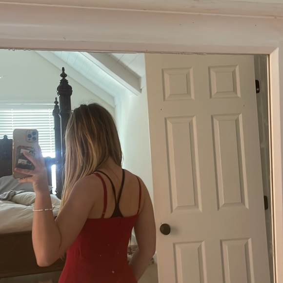 atlar’d state red dress wrap - Picture 4 of 6